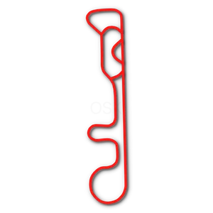 Track map of 103rd Street Sports Complex in Jacksonville, FL