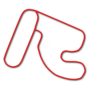 Track map of Adkins Speed Center in Port Washington, OH