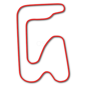 Track map of Genesee Valley Kart Club in Avon, NY