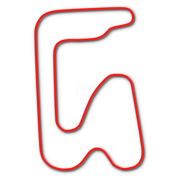 Track map of Genesee Valley Kart Club in Avon, NY