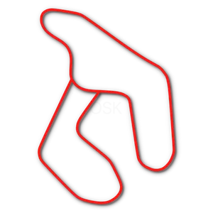Track map of Glenn Morgan Raceway in Star, ID