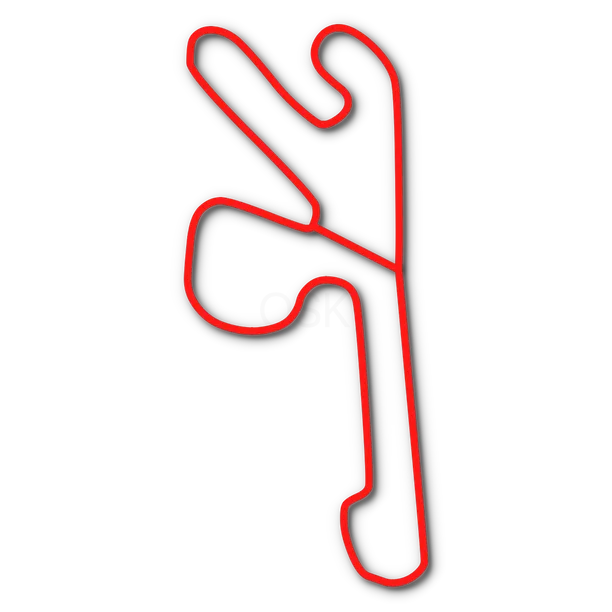 Track map of Gulf Coast Karters in Katy, TX