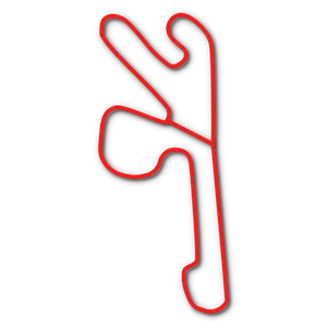 Track map of Gulf Coast Karters in Katy, TX