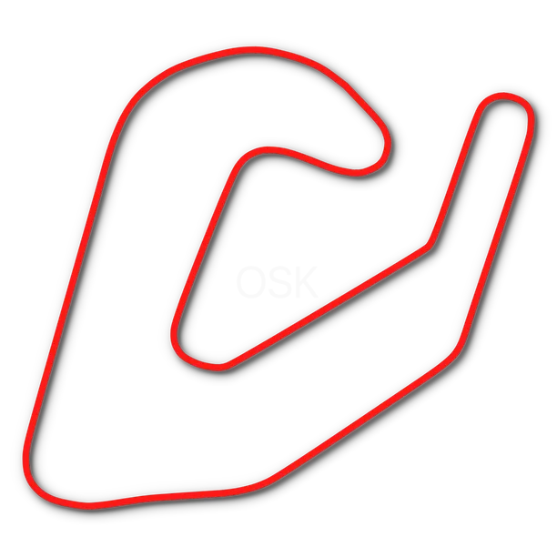 Track map of Heart of Texas Kart Club in Waco, TX