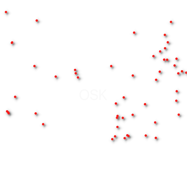 Track map of K1 Circuit in Winchester, CA