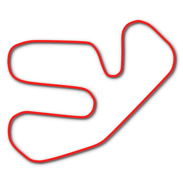 Track map of Kinsmen Kart Club in Dixon, CA