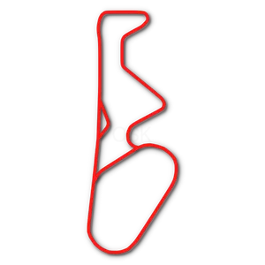 Track map of Mid-State Kart Club in Springfield, IL
