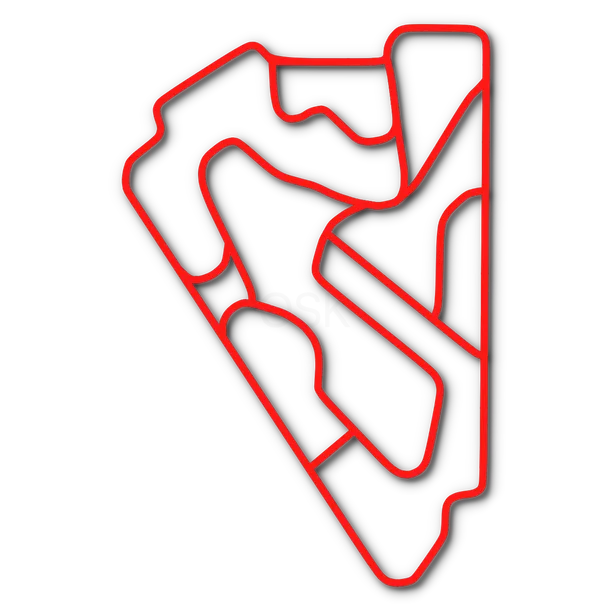 Track map of NOLA Motorsports Karting in Avondale, LA