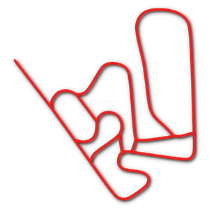 Track map of Norway Motorsports Park in Sheridan, IL