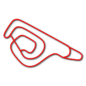 Track map of Oklahoma Motorsports Complex in Norman, OK