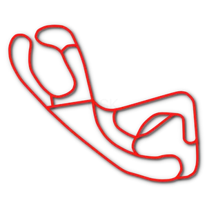 Track map of Old Bridge Township Raceway Park in Englishtown, NJ