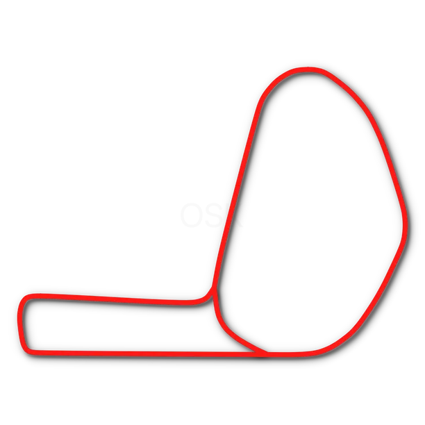Track map of Oreville Kart Club in Mertztown, PA