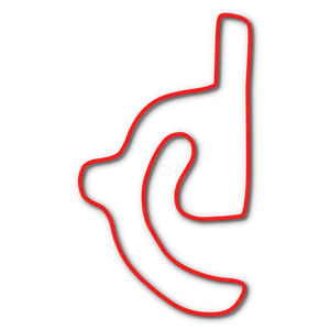 Track map of Pro Karting Experience in St. Petersburg, FL