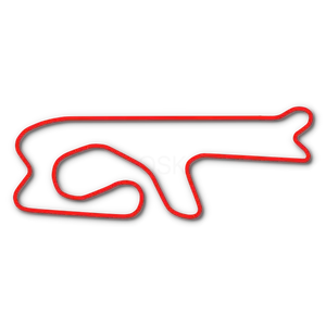 Track map of Ridge Motorsports Park in Shelton, WA