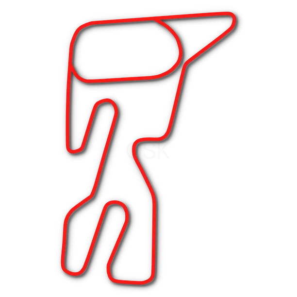 Track map of Stockholm Karting Center in Cokato, MN