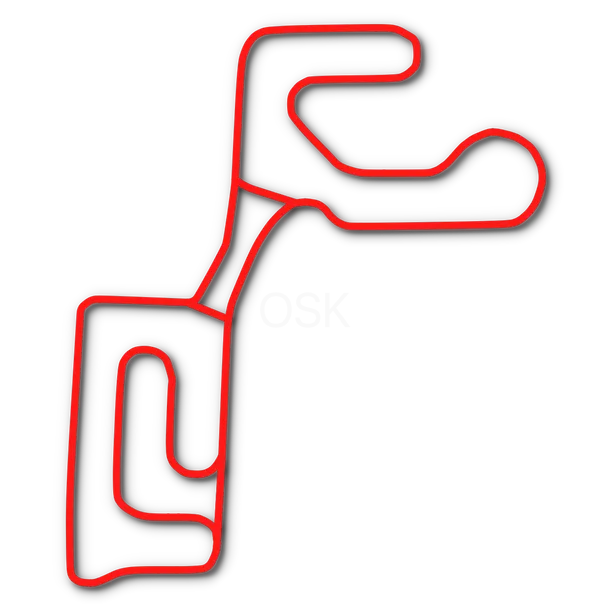 Track map of Sumas International Motorsports Academy (SIMA) in Sumas, WA