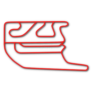 Track map of T4 KartPlex in Palmetto, FL