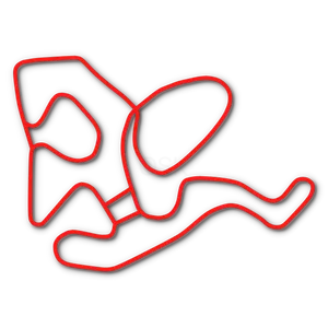 Track map of USAIR Motorsports Raceway in Shawano, WI