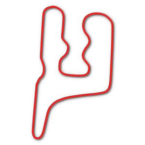 Track map of Virginia International Raceway Karting in Alton, VA