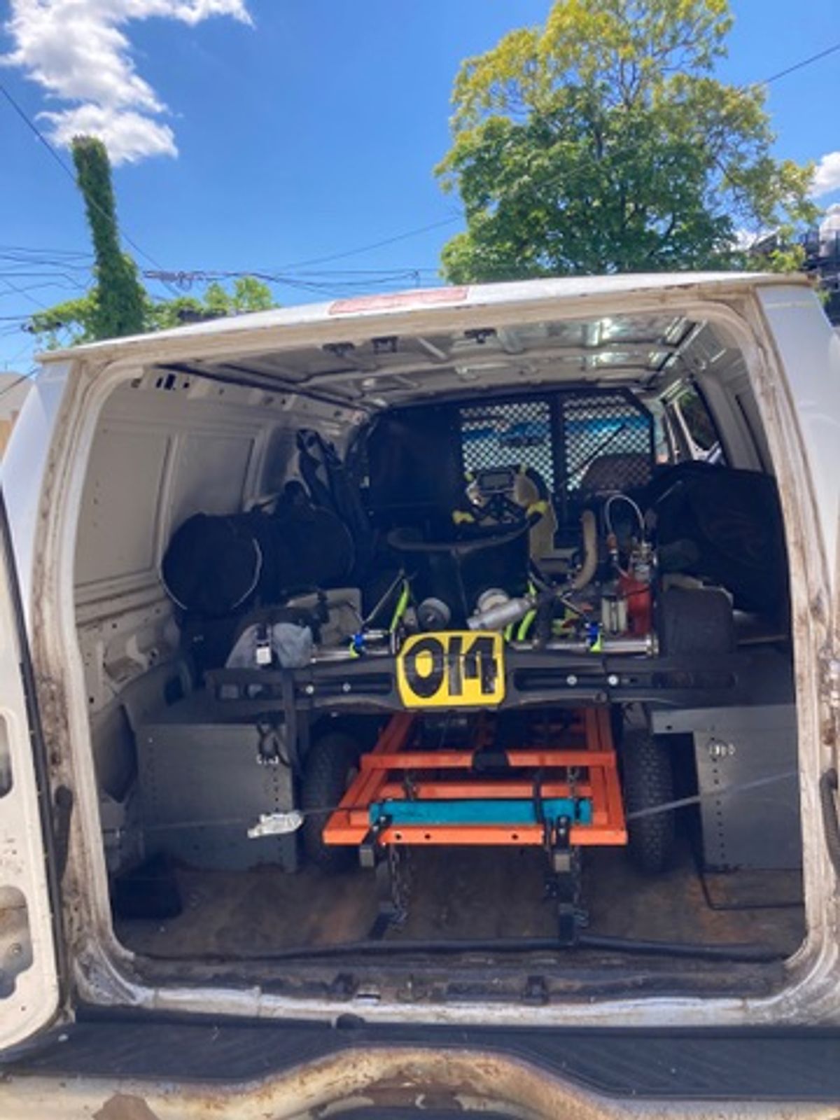 Karting Van Set Up