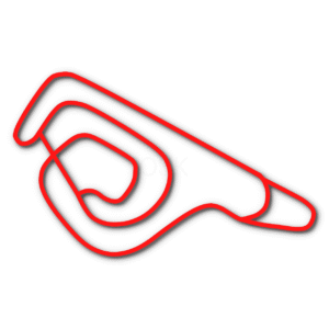 Oklahoma Motorsports Complex go kart track in red