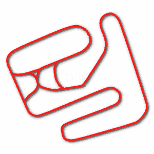 East Lansing Kart Track in red