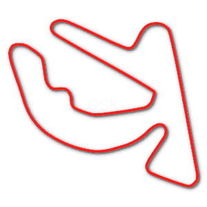 Grand Junction Motor Speedway go kart track outline